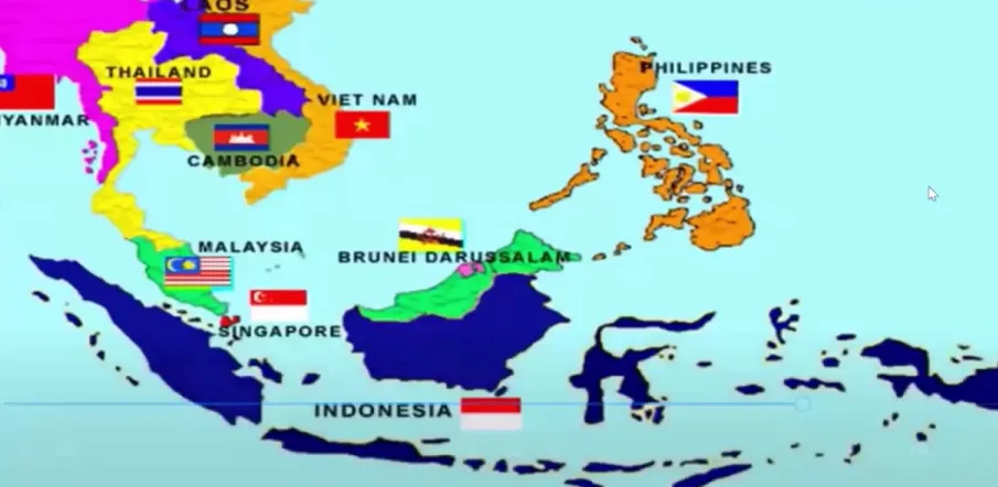 Mengenal Letak Geografis Negara Asean